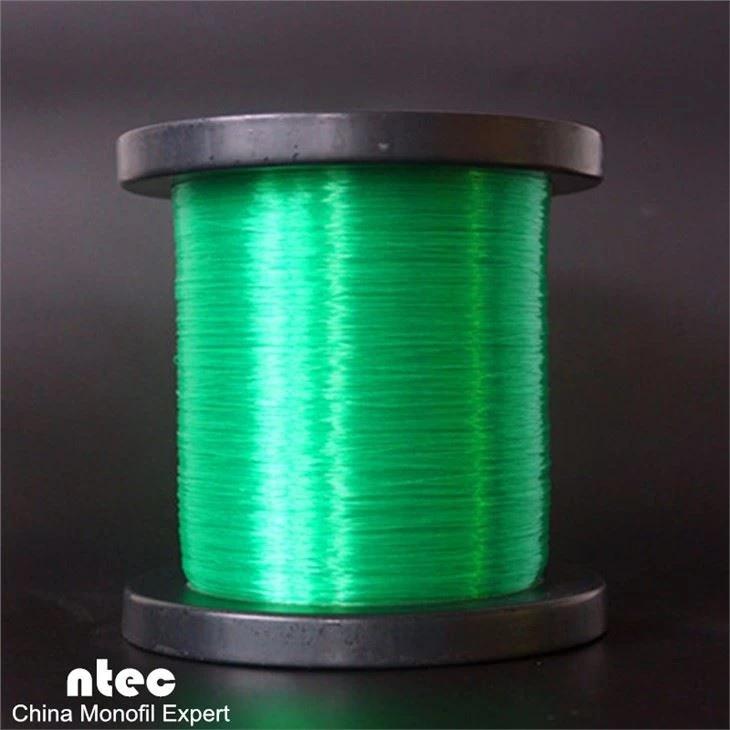 0.16mm Polyester Monofilament Yarn For Wedding And Evening Dresses Lace Fabric