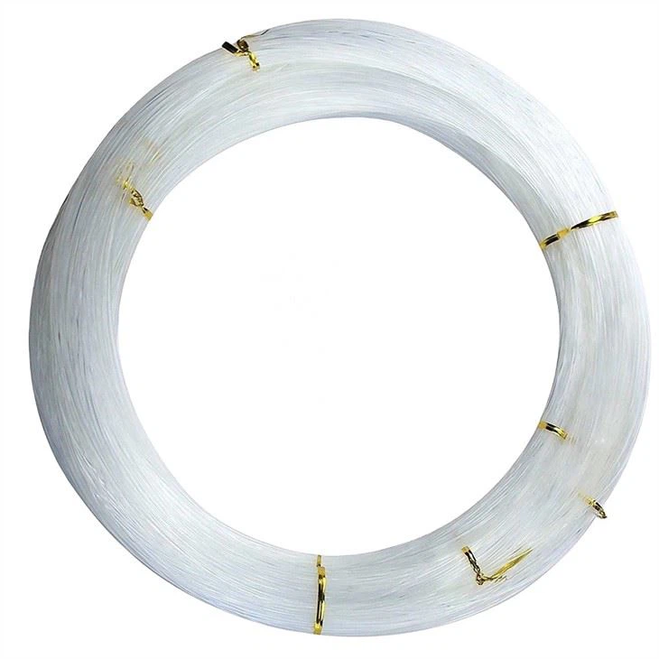 สายการประมงไนล่อนโมโนฟิลาเมนท์ที่ชัดเจน 50M * 10 ขดลวดสําหรับตลาดฟิลิปปินส์