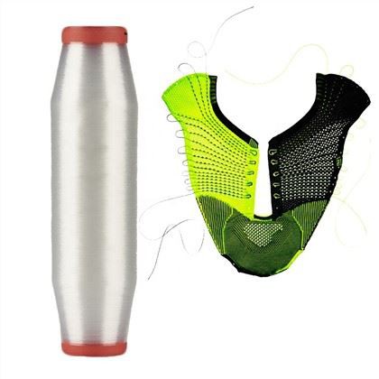 อัปเปอร์รองเท้าทำจากเส้นด้ายโพลีอะมายด์ไนลอนโมโนฟิลาเมนท์